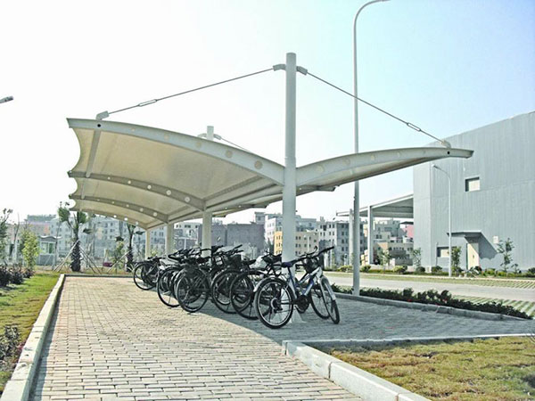 膜結(jié)構(gòu)自行車棚