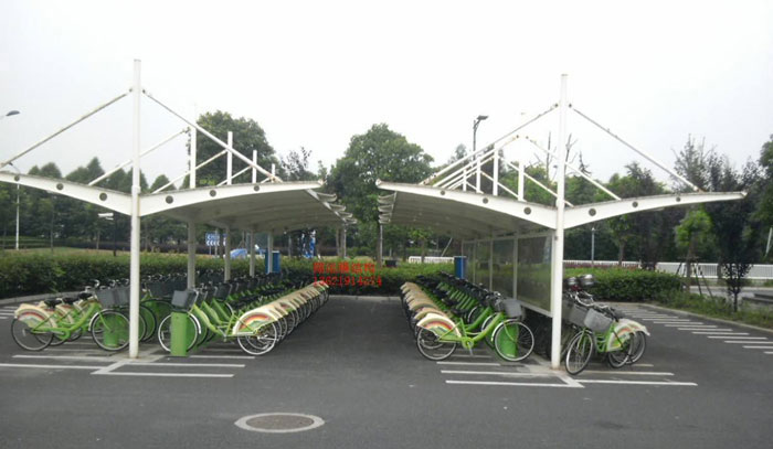 膜結(jié)構(gòu)自行車(chē)棚