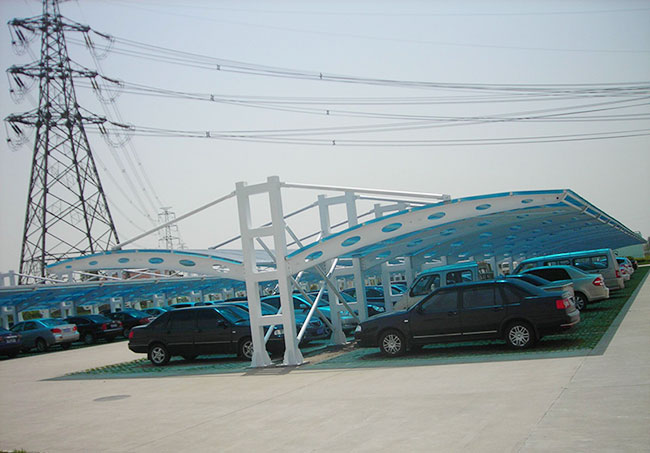 陽(yáng)光板車棚